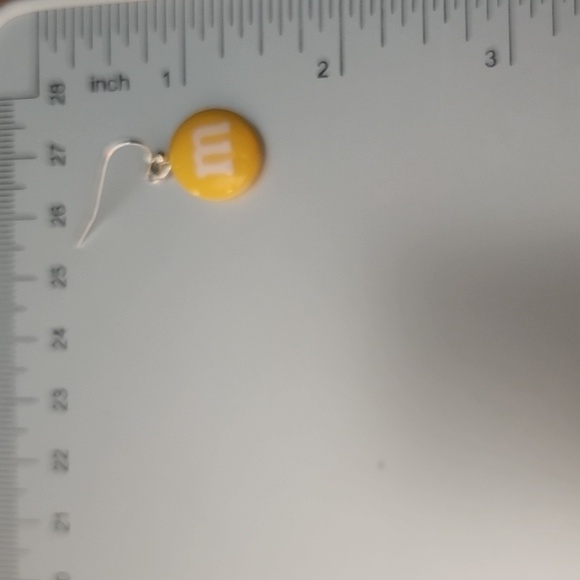 M&M  Earrings 925 French Hooks - Picture 2 of 3